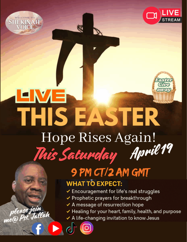 EASTER IS HERE !  HOPE IS RISING!